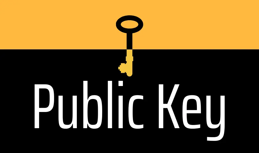 Illustration of Public Key 
