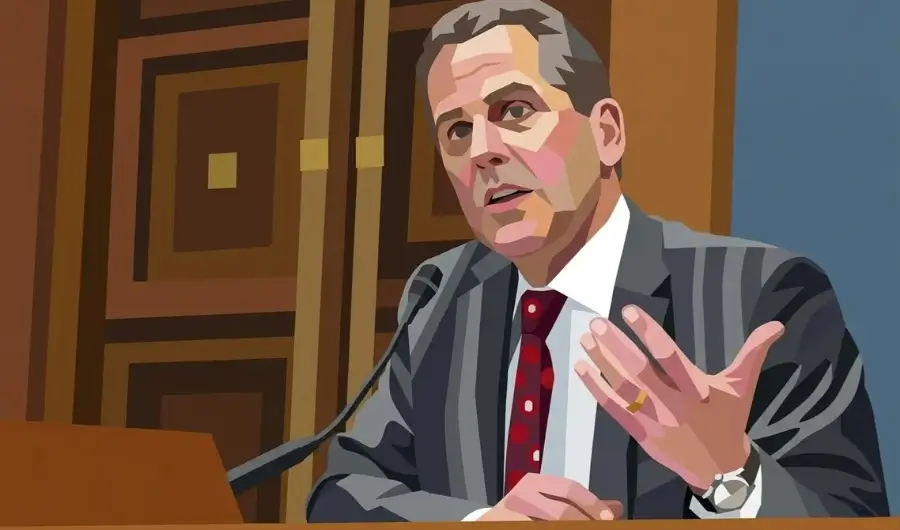 Illustration of Michael Barr